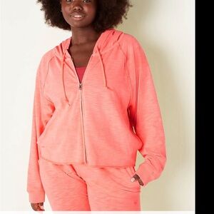 Victoria’s Secret Pink SUMMER LOUNGE COTTON
ZIP-UP HOODIE NWT